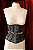 Underbust corset model in leather with sanded finish and kid leather - Imagem 1