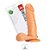 Prótese Dildo c/Escroto e Ventosa - Imagem 1