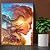 Quadro Gamer de metal para decoração - Horizon - 30x40cm - Imagem 2