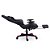 Cadeira Gamer XT Racer Attack Com Apoio De Pés Reclinável Ergonômica Couro Sintético - Preto e Vermelho - Imagem 5