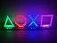 Luminária Led - Símbolos Playstation - Imagem 1