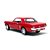 Miniatura Carro Ford Mustang Coupe 1/2 (1964) Vermelho 1:24 Welly - Imagem 2