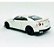Miniatura Carro Nissan Gt-r 2017 Branco Burago 1/24 - Imagem 3