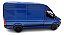 Miniatura Mercedes-benz Sprinter Azul 1:48 Kinsmart - Imagem 5