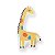 Almofada Infantil Girafa Amarela - Imagem 1