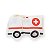 Almofada Infantil Carro Ambulância - Imagem 1