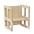 Mesa e Cadeira Infantil Cubo Montessoriano - Natural - Imagem 4