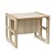Mesa e Cadeira Infantil Cubo Montessoriano - Natural - Imagem 6