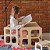 Mesa e Cadeira Infantil Cubo Montessoriano - Natural - Imagem 1