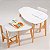 Mesa Infantil Orgânica - Azul - Imagem 5