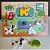 Brinquedo Tabuleiro de Encaixe - Animais - Imagem 1
