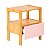 Mesa de Cabeceira Infantil Rosa - Theo - Imagem 2