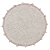 Tapete de Algodão Lorena Canals Bubbly Vintage Nude 120 cm - Imagem 1