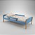 Cama Montessoriana Evolutiva Azul - Nina - Imagem 1