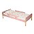 Cama Montessoriana Evolutiva Rosa Blush - Nina - Imagem 1