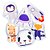 Kit de Almofadas Infantis Animais Astronautas - Imagem 1