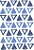 Adesivos de Parede Triângulo Azul - Imagem 1
