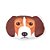 Almofada Infantil Cachorro Beagle - Imagem 1