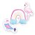 Kit de Almofadas Infantis Flamingo Arco-Íris - Imagem 1