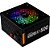 Fonte GAMDIAS Kratos E1, 500W, 110/220V Chaveada, LED RGB, Sem Cabo -86C28PH7N - Imagem 1