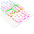 Teclado Mecânico Gamer Redragon Kala RGB, Branco e Pink - M9C89843J - Imagem 2