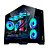 Gabinete Gamer Liketec MAD Rock Black, Mini Tower, ARGB, M-ATX, Frente e Lateral em Vidro - 794QSLPJW - Imagem 1