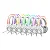 Headset Gamer Redragon Scream RGB P2+usb 40mm Branco - MWCF8NARH - Imagem 3