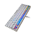 TECLADO K-MEX MECANICO GAMER SPECTRAFURY BRANCO  RBG - 3PGPP2QCV - Imagem 1