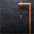 REVESTIMENTO RUSTICO 7X26CM BRICK MATTONE GRAFFITE - Imagem 1