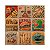 AZULEJOS DECORATIVOS MIX VINTAGE KIT 9 PEÇAS 15X15 - Imagem 1