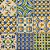AZULEJOS DECORATIVOS FLORENÇA KIT 9 PEÇAS 15X15 - Imagem 1