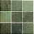 PASTILHA BODRUM VERDE MESCLA CERAMICA 10X10 CM ACETINADO Anti Pichação - Imagem 1