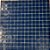 PASTILHA DE VIDRO 2X2 ORIENTAL AZUL JEANS K36 PLACA 32,5x32,5CM - Imagem 5