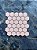 DUPLICADO - PASTILHA DE PORCELANA HEXAGONAL SIXTIES ROSE BR 5X5CM - Imagem 1