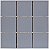 PASTILHA CERÂMICA ATLAS 10X10 OM5031 LINX CINZA ACETINADO - Imagem 1