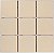 PASTILHA CERÂMICA ATLAS 10X10 ABELIA OB5241 BEGE BRILHANTE - Imagem 1
