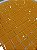 PASTILHA DE VIDRO CRISTAL GLASS 2,5X2,5CM LARANJA PGC05 - Imagem 3