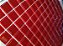 PASTILHA DE VIDRO CRISTAL GLASS 2,3X2,3 VERMELHA CG15 PLACA 29,5X29,5CM - Imagem 4