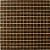 PASTILHA DE VIDRO 2X2 ORIENTAL RESINADA MARROM K22 PLACA 32,5x32,5CM - Imagem 1