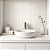 PASTILHA DE VIDRO RESINADA ORIENTAL BRANCO OFF WHITE K1 2X2 - Imagem 6