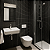 PASTILHA DE VIDRO 2X2 ORIENTAL PRETO K4 PLACA 32,5X32,5CM - Imagem 4
