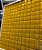 PASTILHA DE VIDRO 2X2 ORIENTAL RESINADA AMARELA K7 PLACA 32,5X32,5CM - Imagem 5