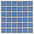 PASTILHA DE PORCELANA ATLAS 5X5 HAITI SG8424 AZUL - Imagem 1