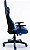 Cadeira Gamer Profissional One Shot Azul e Preto - Imagem 7