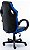 Cadeira Gamer Quest Azul e Preto Reclinável - Imagem 4