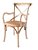 Cadeira Paris Madeira Maciça Com Braço - Imagem 1