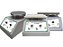 AGITADOR MAGNETICO C/AQUECIMENTO 300ºC PLATAFORMA ALUMINIO 165X165MM (AGITA DE 5ML a 10L) - Imagem 1