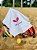 Toalha personalizada Beach Tennis - modelo Eu amo BT - Imagem 2