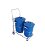 Carrinho Funcional Para Limpeza Com 02 Lixeiras - Imagem 1