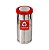 Lixeira 50 litros em aço inox com tampa flip-top colorida - Imagem 8